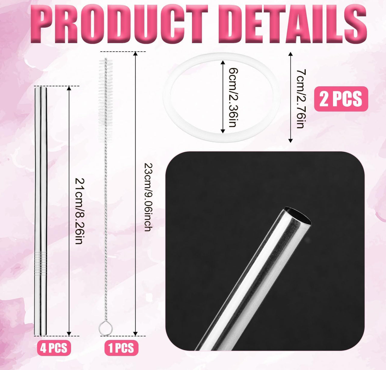 Real - Marks Insulated Stainless-Steel Water Bottle for Cold and Hot Beverages with Straw for Sports, Great for Travel, and School, BPA-Free Sports Water Bottle,32 oz