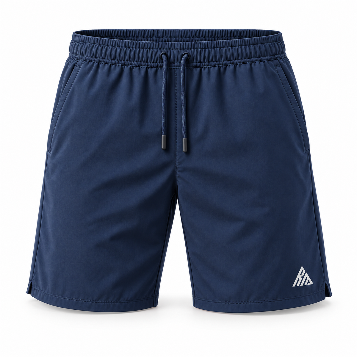 Real Marks men's Everyday Athletic Shorts in navy, front view