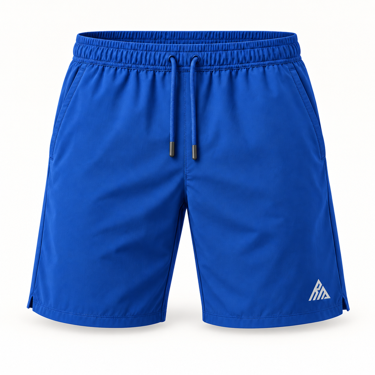 Real Marks men's Everyday Athletic Shorts in royal blue, front view