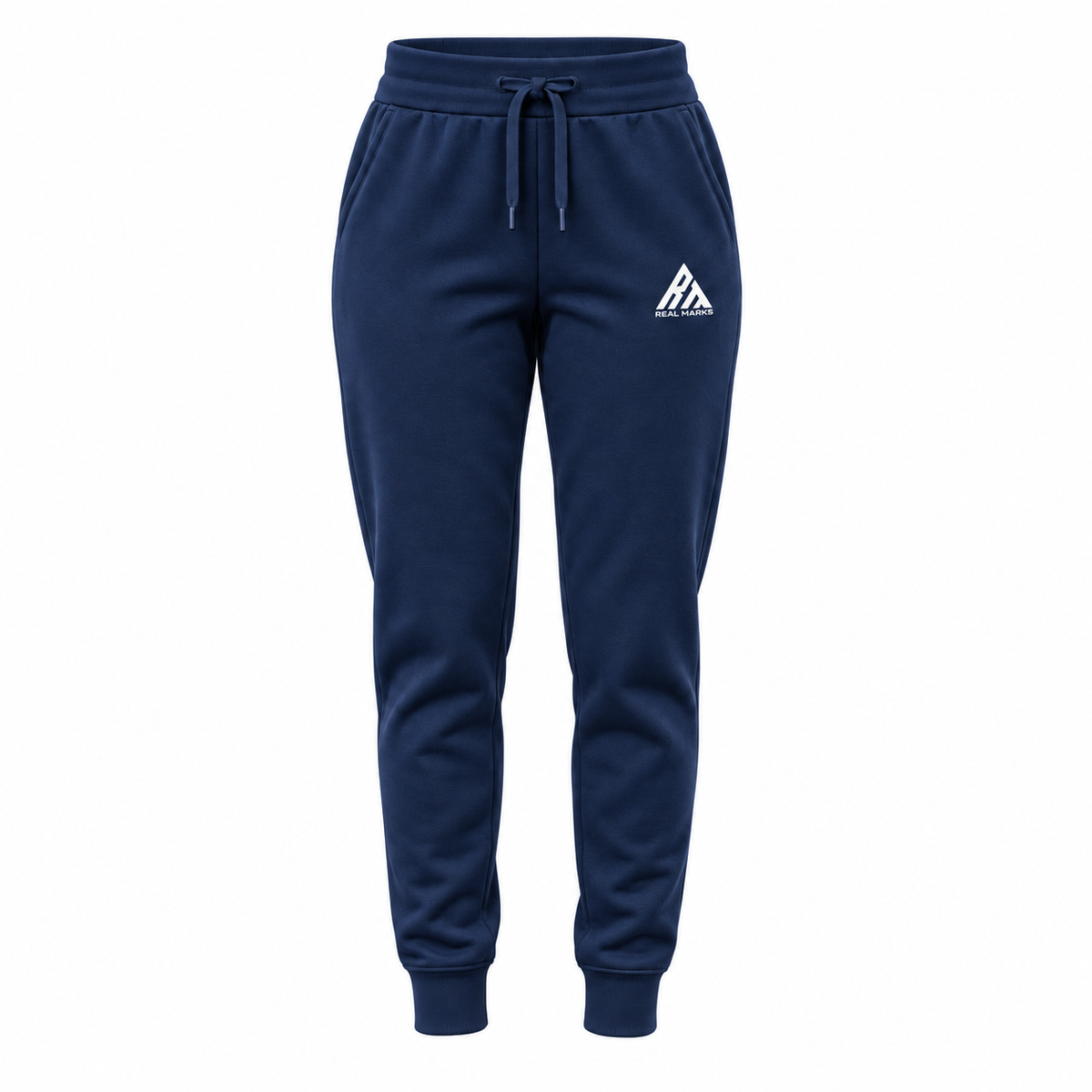 Real Marks women's tapered everyday joggers in navy